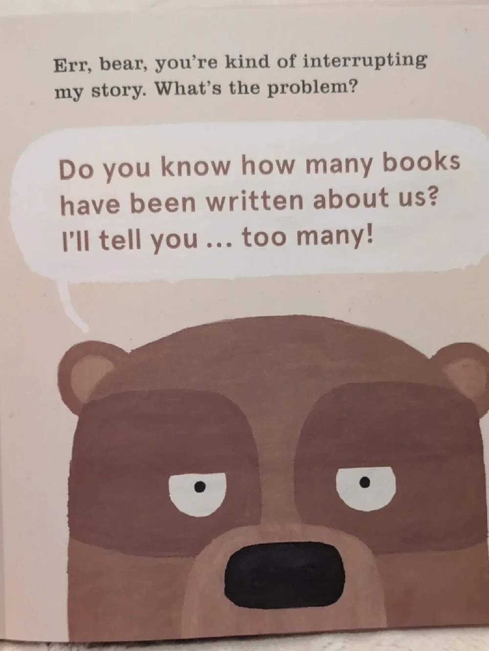 Another Book About Bears - Brown Kids Learning Book by